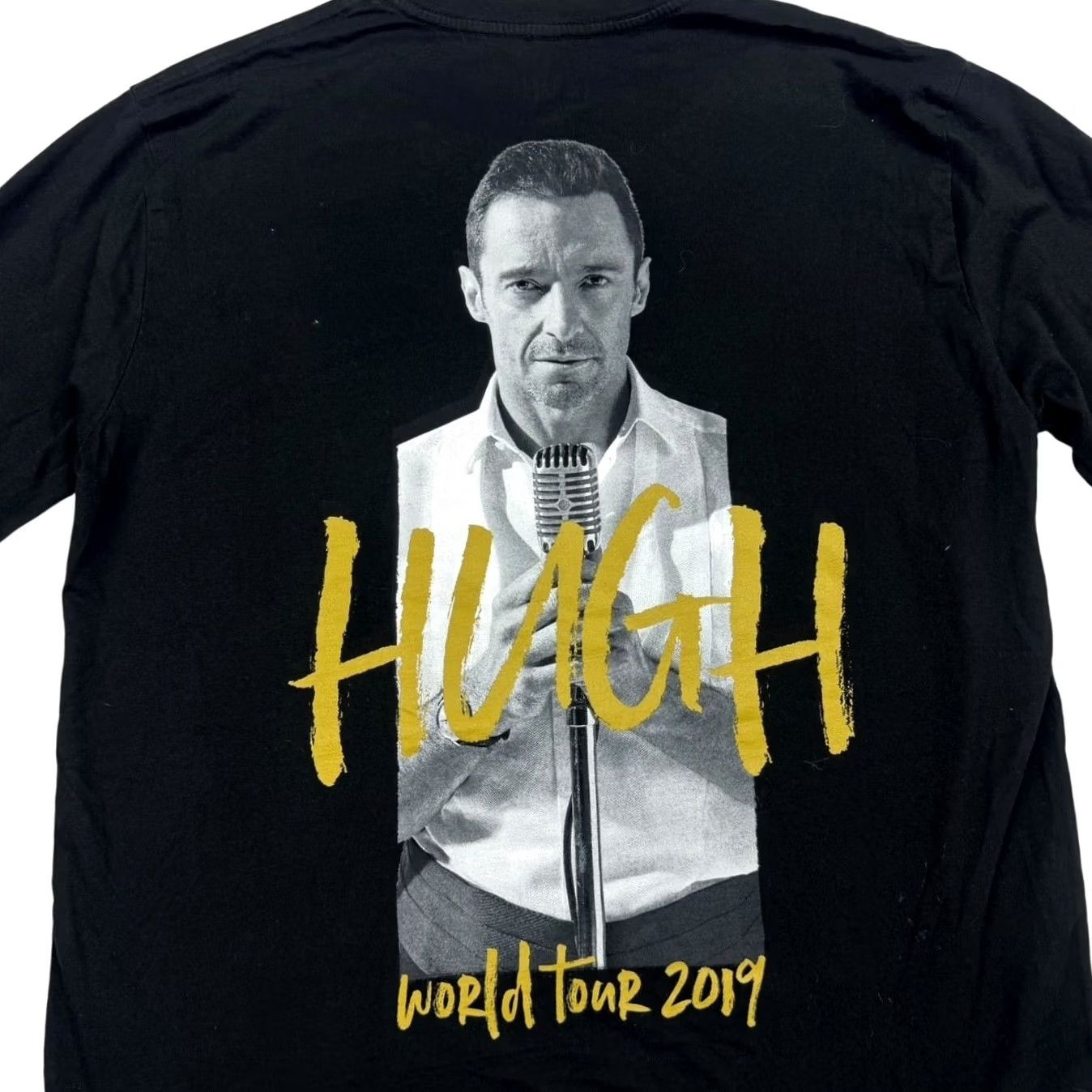 Jackman Hugh Jackman 2019 World Tour Tour Men's L/S T-Shirt Black Large Shirt Mens Black 2019 World Tour Hugh Jackman Tour Brand Size US L / EU 52-54 / 3 - 2 Thumbnail