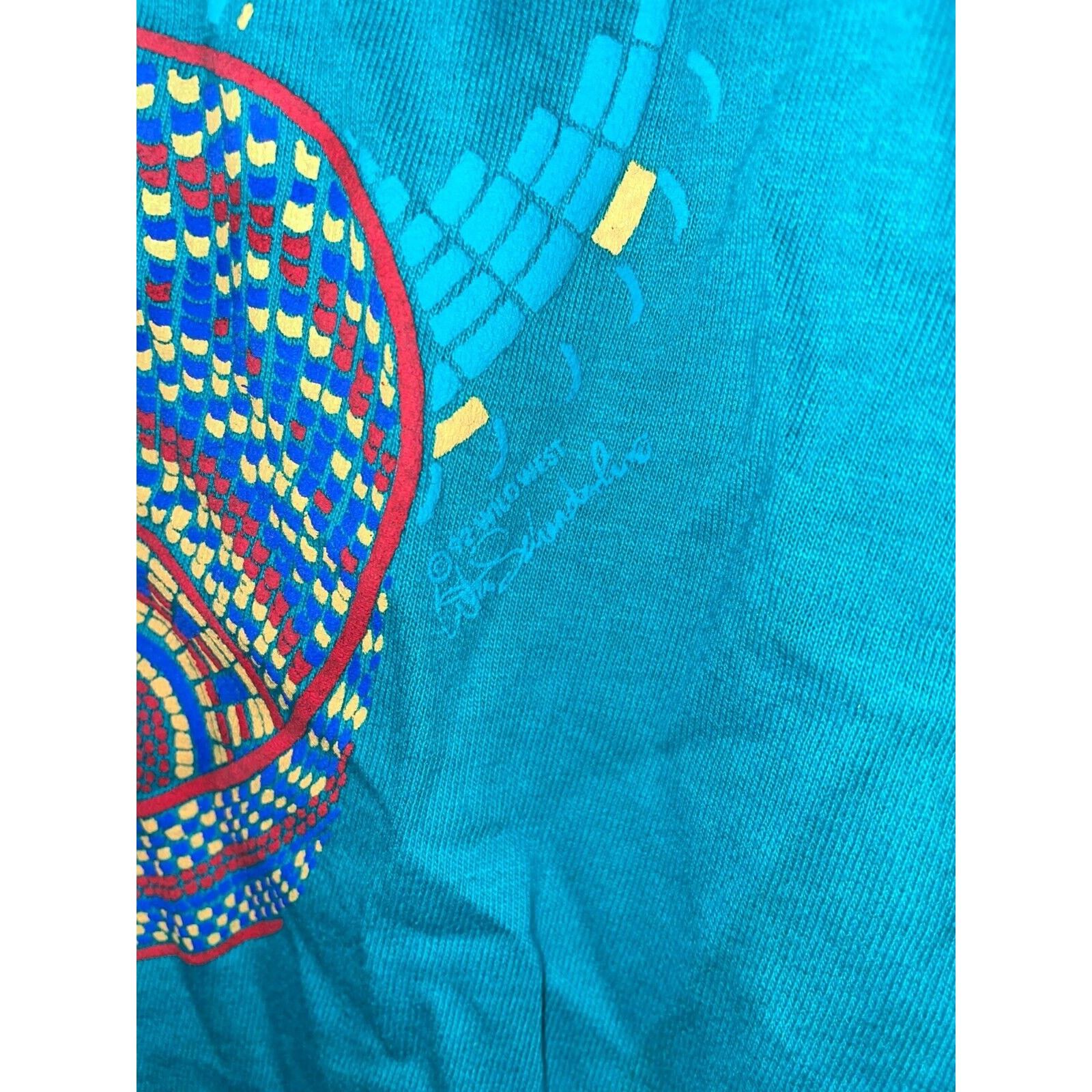 Jerzees Vintage Santa Fe Native American Shirt Pottery Tee VTG 90s M Size US M / EU 48-50 / 2 - 6 Thumbnail