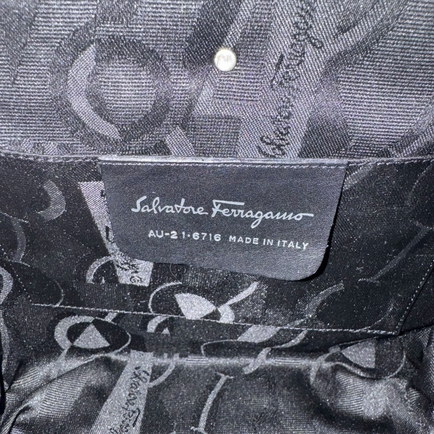 Salvatore Ferragamo Ferragamo Metal Top Handle Bag Size ONE SIZE - 9 Thumbnail