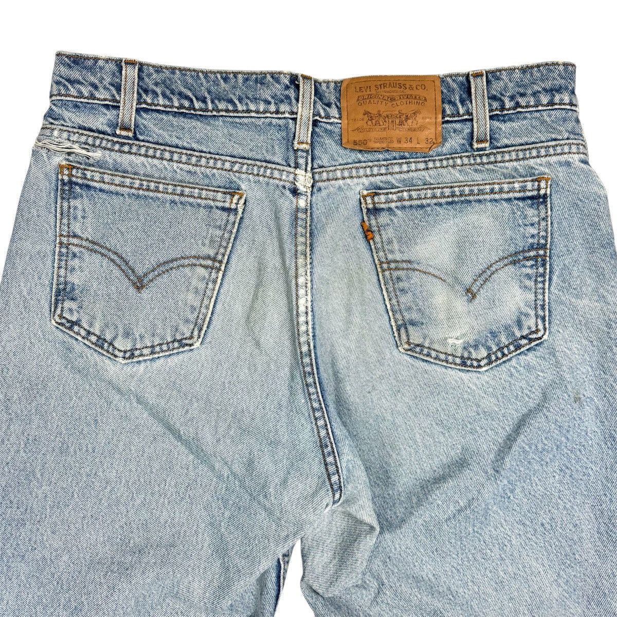 Levi's VINTAGE LEVI'S 550 DENIM Size US 34 / EU 50 - 9 Thumbnail