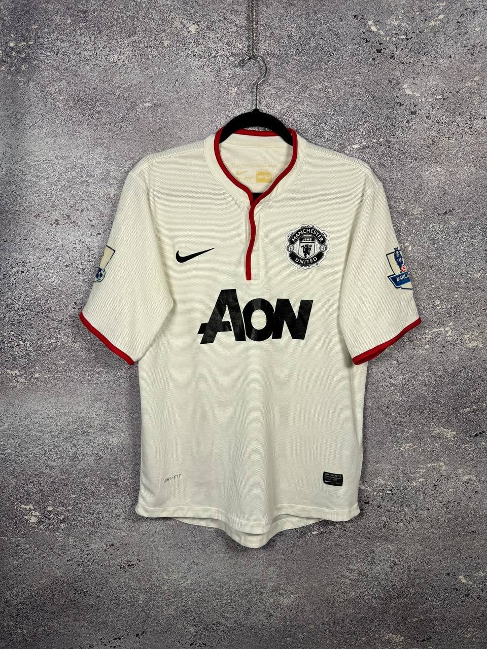 Vintage Vintage Manchester United 2012/13 Nike Soccer Jersey Medium Size US M / EU 48-50 / 2 - 1 Thumbnail
