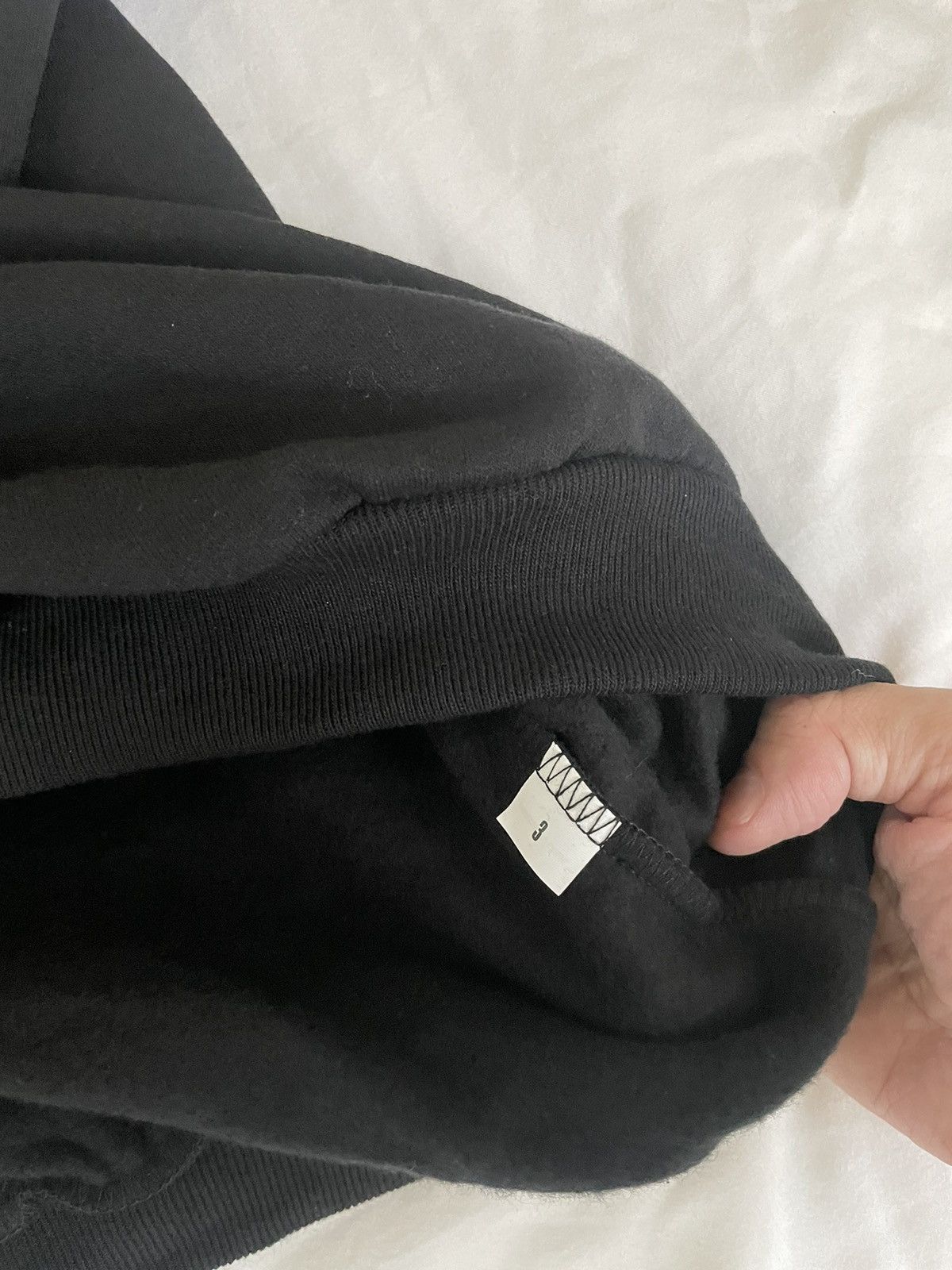 Yeezy Yeezy YZY Solid Black Hoodie size 3 Large/X-large Size US L / EU 52-54 / 3 - 2 Thumbnail