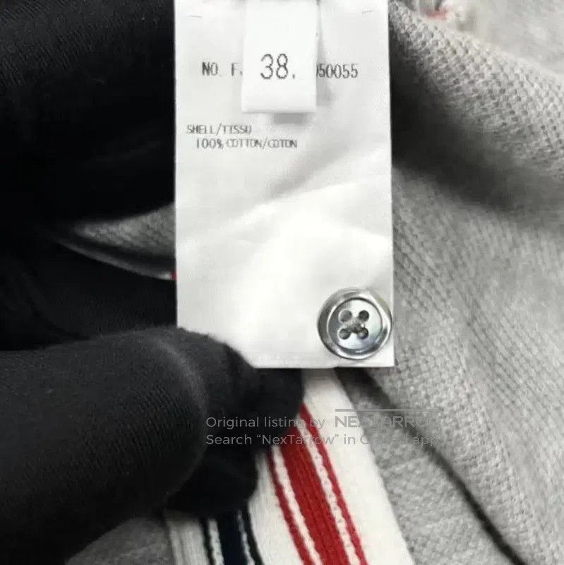 Thom Browne Thom Browne Gray Cotton Blend Short Dress . Size M / US 6-8 / IT 42-44 - 5 Thumbnail
