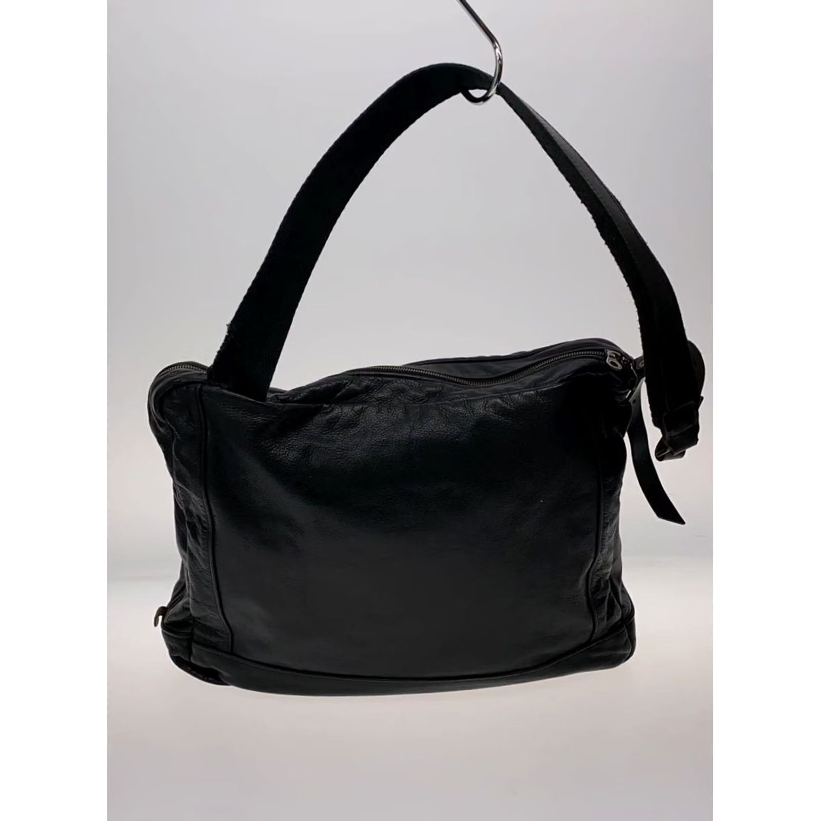 Vintage Jas-M.B. Shoulder Bag Leather Black Size ONE SIZE - 3 Thumbnail