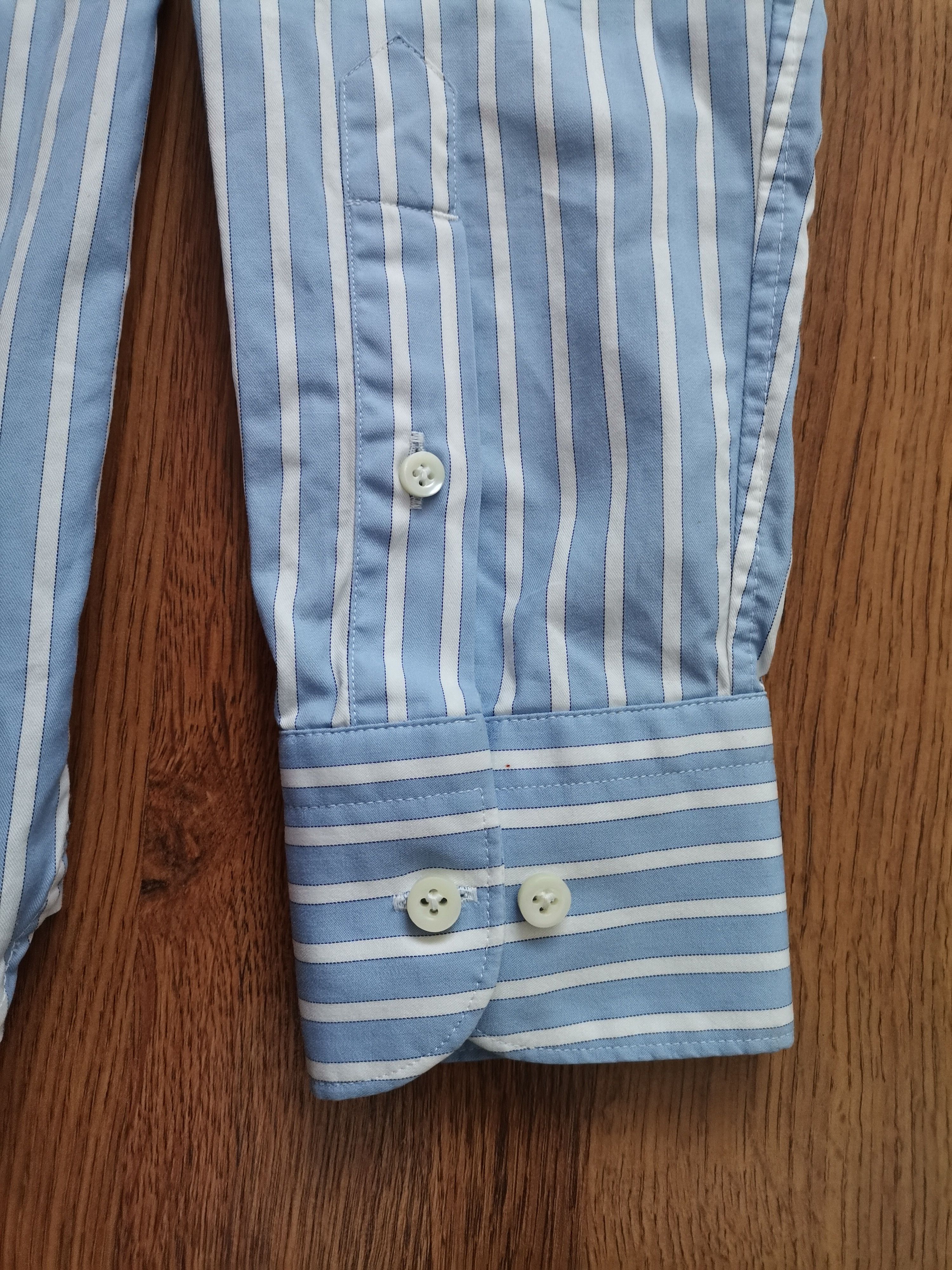 Massimo Dutti Massimo Dutti Striped Shirt Size US M / EU 48-50 / 2 - 2 Thumbnail