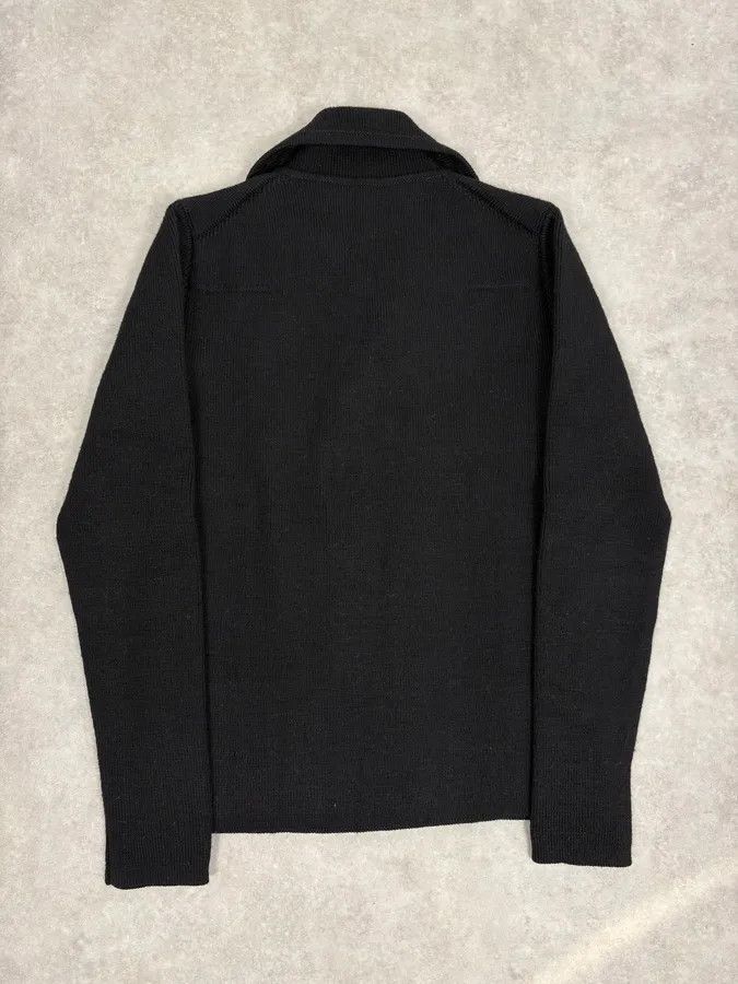 Dior FW2007 Dior Black Wool Double-Breasted Caban by Hedi Slimane Size US S / EU 44-46 / 1 - 6 Thumbnail
