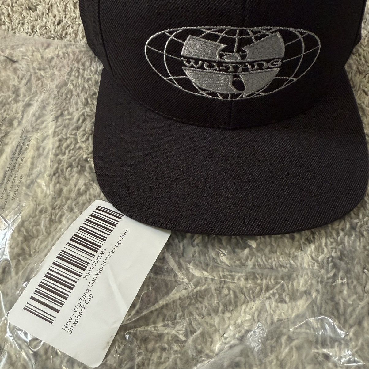 Wu-Tang Clan 🔴Wu-Tang Hat WuTang Globe Snapback Gza Killah Priest Size ONE SIZE - 8 Thumbnail