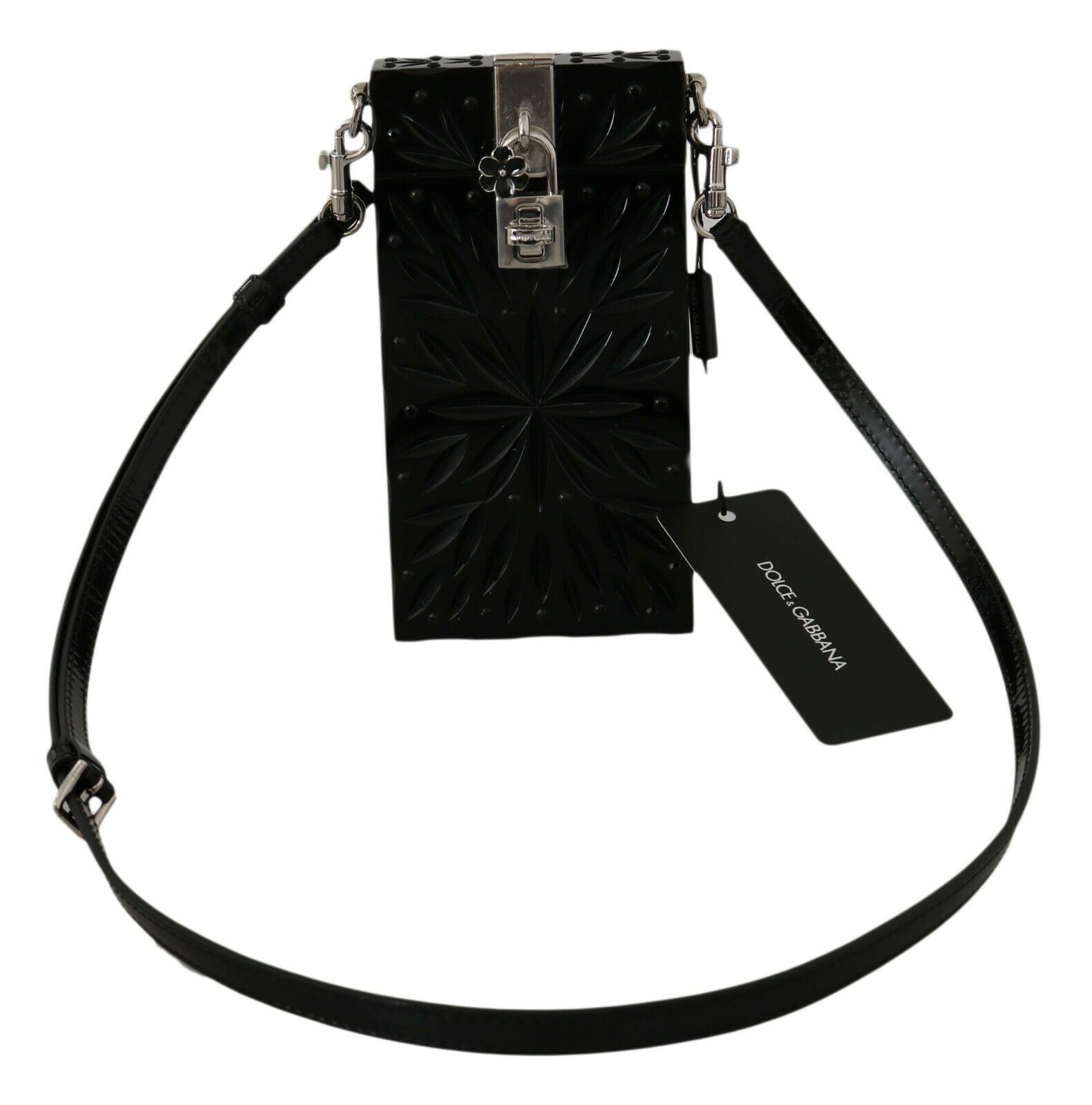 Dolce & Gabbana Exquisite Crystal-Plexi Cigarette Case Women's Holder Size ONE SIZE - 1 Thumbnail