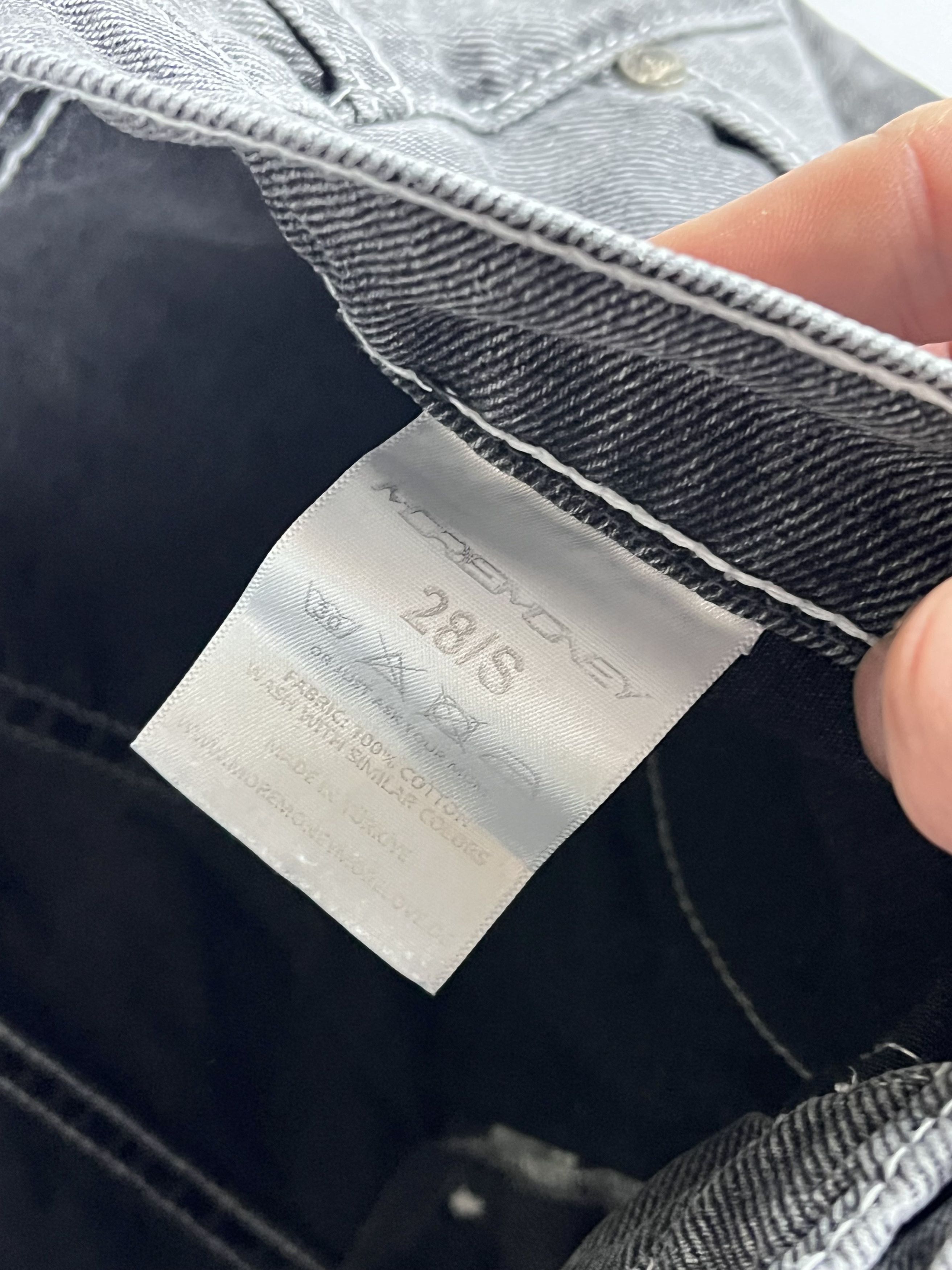 Vintage RARE! More Money Baggy Faded Distressed Jean Size US 29 - 6 Thumbnail