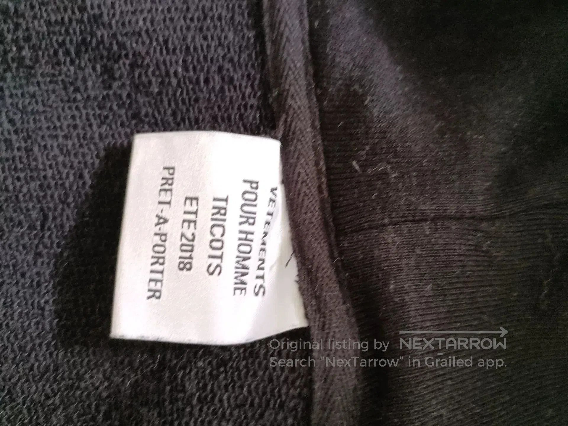 Vetements Vetements Back Letter Zip Hoodie. Size US M / EU 48-50 / 2 - 2 Thumbnail