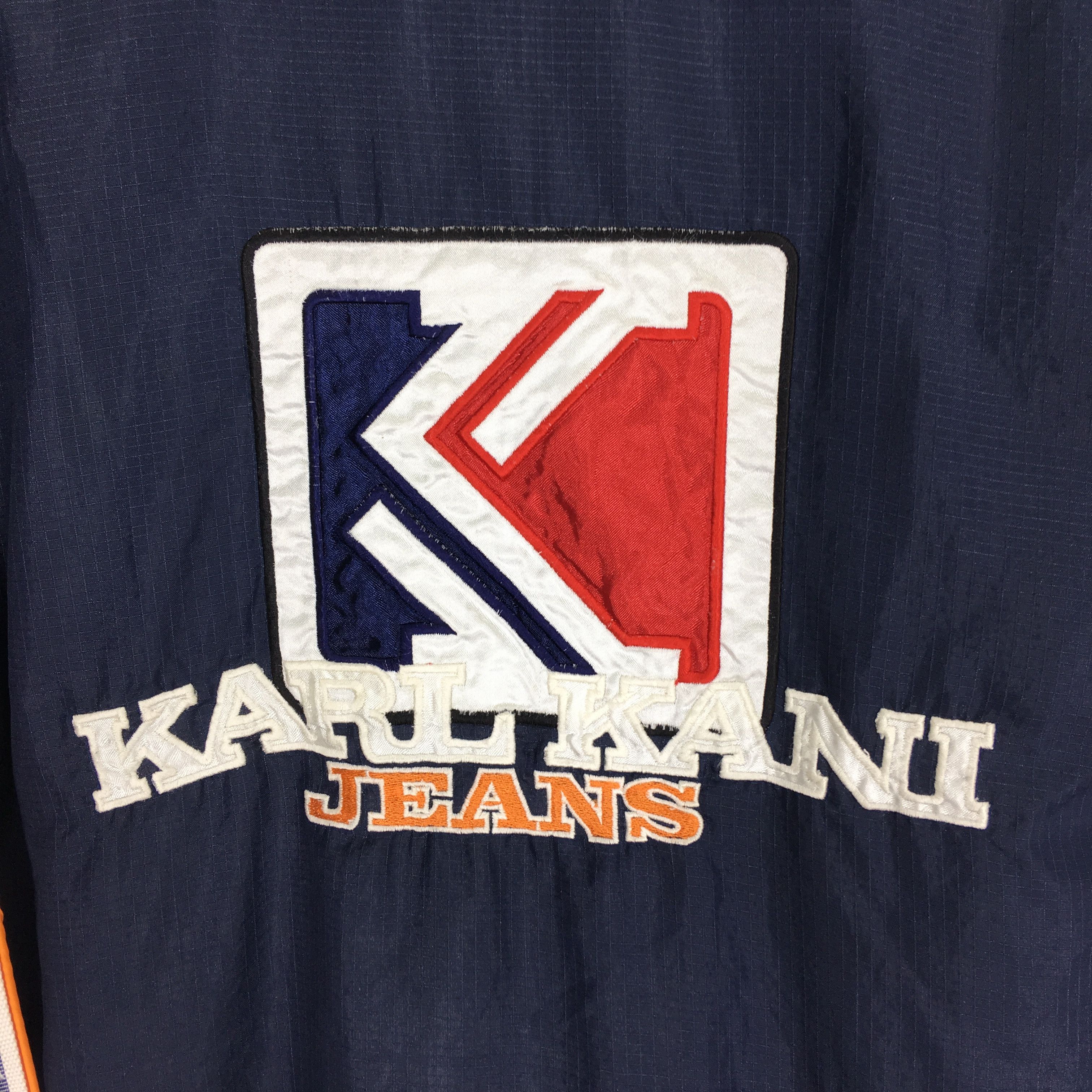 Karl Kani Vintage Karl Kani Jeans Streetwear Big Logo Light Jacket Size US XL / EU 56 / 4 - 7 Thumbnail