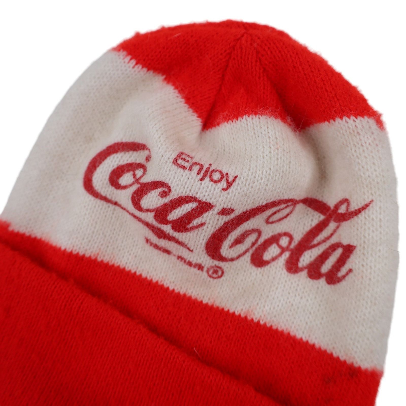 Coca Cola × Vintage Vintage Coca Cola Knit Beanie Size ONE SIZE - 2 Thumbnail