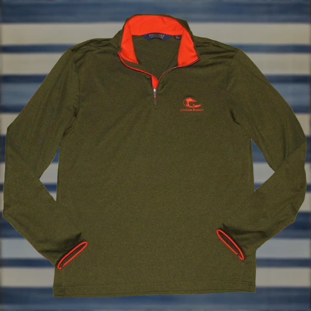 Ralph Lauren Ralph Lauren Polo Golf Ocean Forest Sea Island Performance Medium Sweater Pullover Men Green XS? Size US M / EU 48-50 / 2 - 1 Thumbnail