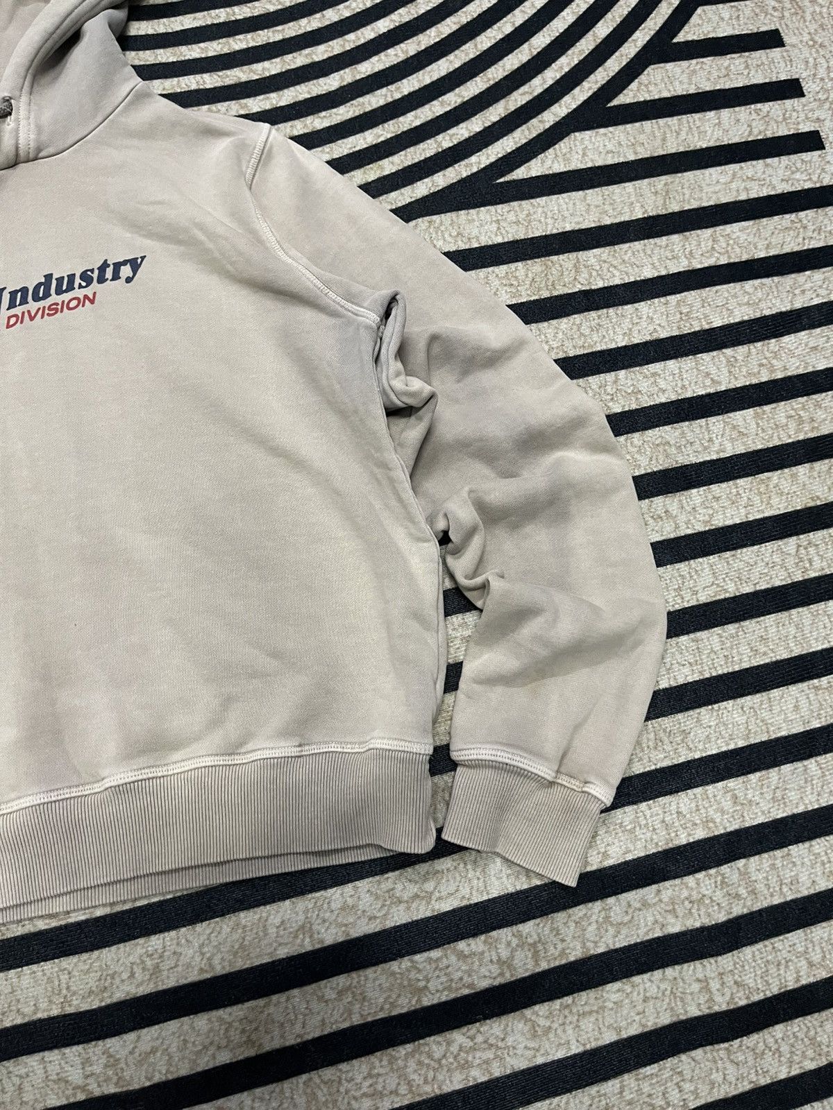 Diesel VINTAGE Y2K DIESEL INDUSTRY DENIM DIVISION FADED HOODIE Size S / US 4 / IT 40 - 4 Thumbnail