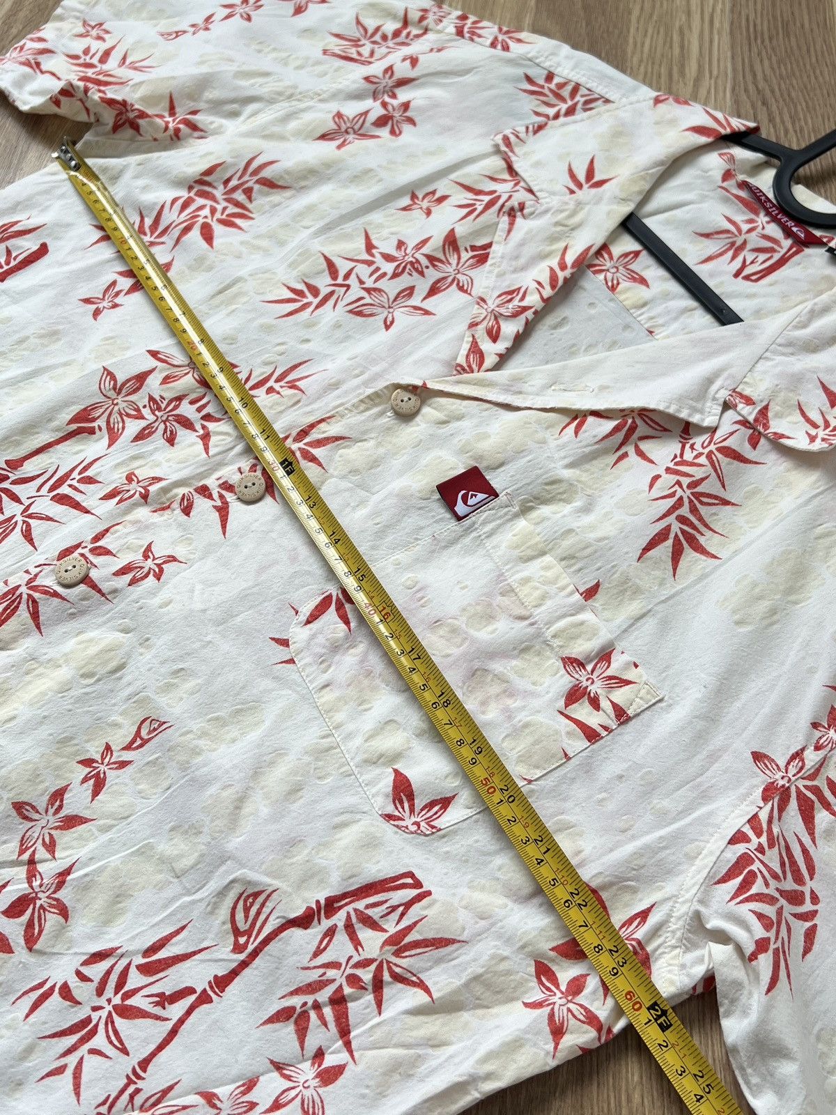 Quiksilver Vintage Quiksilver Men’s Hawaiian Cotton Shirt Size L Size US L / EU 52-54 / 3 - 12 Thumbnail