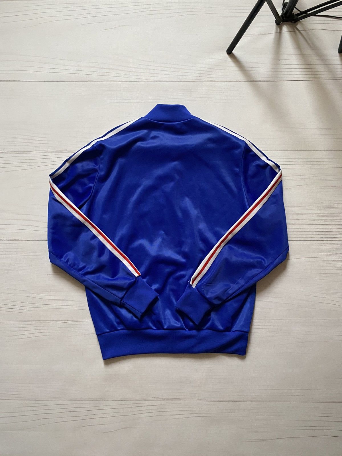 Adidas Vintage Retro Adidas Ventex France 80’s track jacket soccer Size US M / EU 48-50 / 2 - 2 Thumbnail