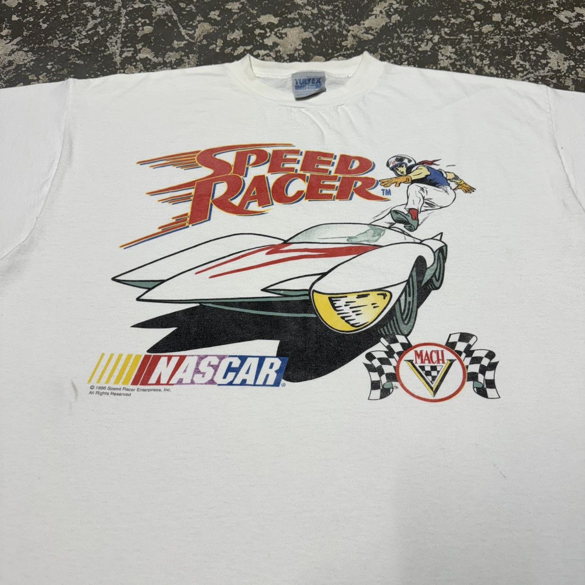 NASCAR Vintage Speed Racer Nascar Racing Tshirt Size US XL / EU 56 / 4 - 12 Thumbnail