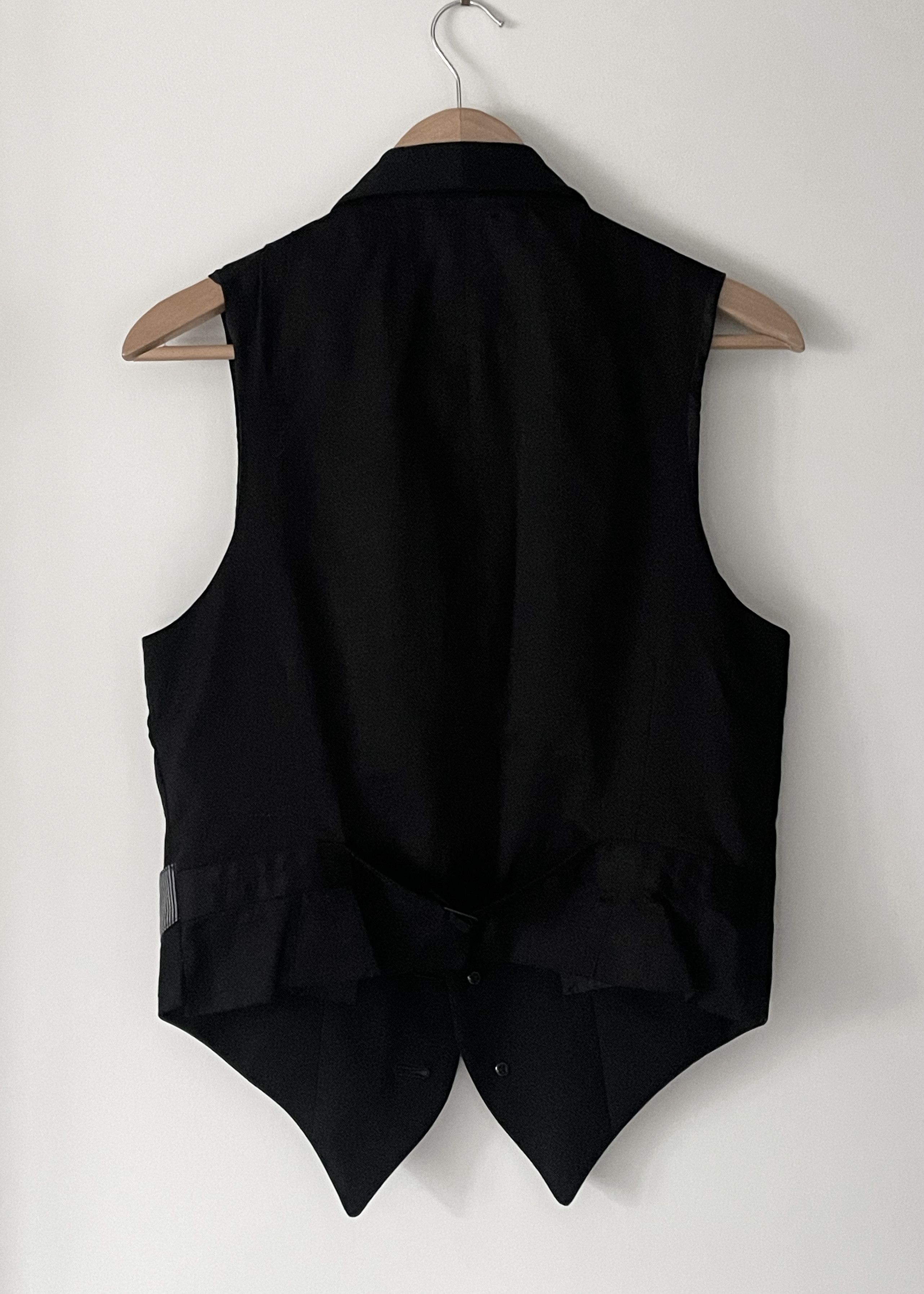 Yohji Yamamoto S/S24 Contrast Design Vest Size US M / EU 48-50 / 2 - 3 Thumbnail