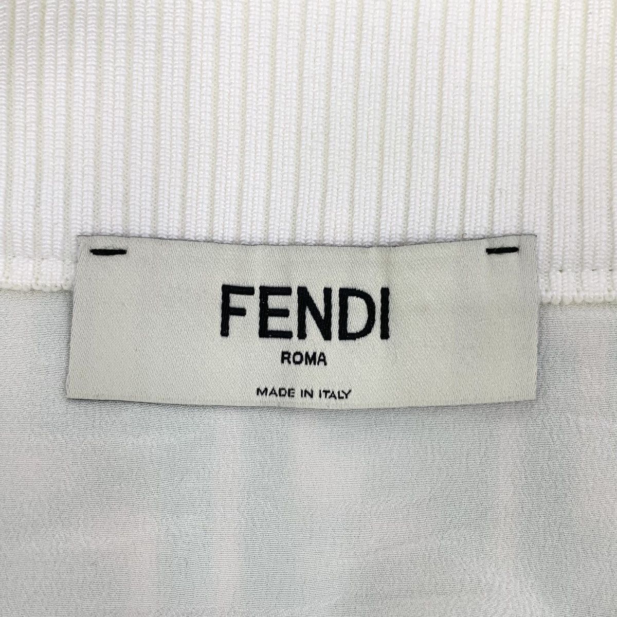 Fendi Fendi Green All-over FF Print Linen Pleated Long Skirt K26WX Size 28" / US 6 / IT 42 - 5 Thumbnail