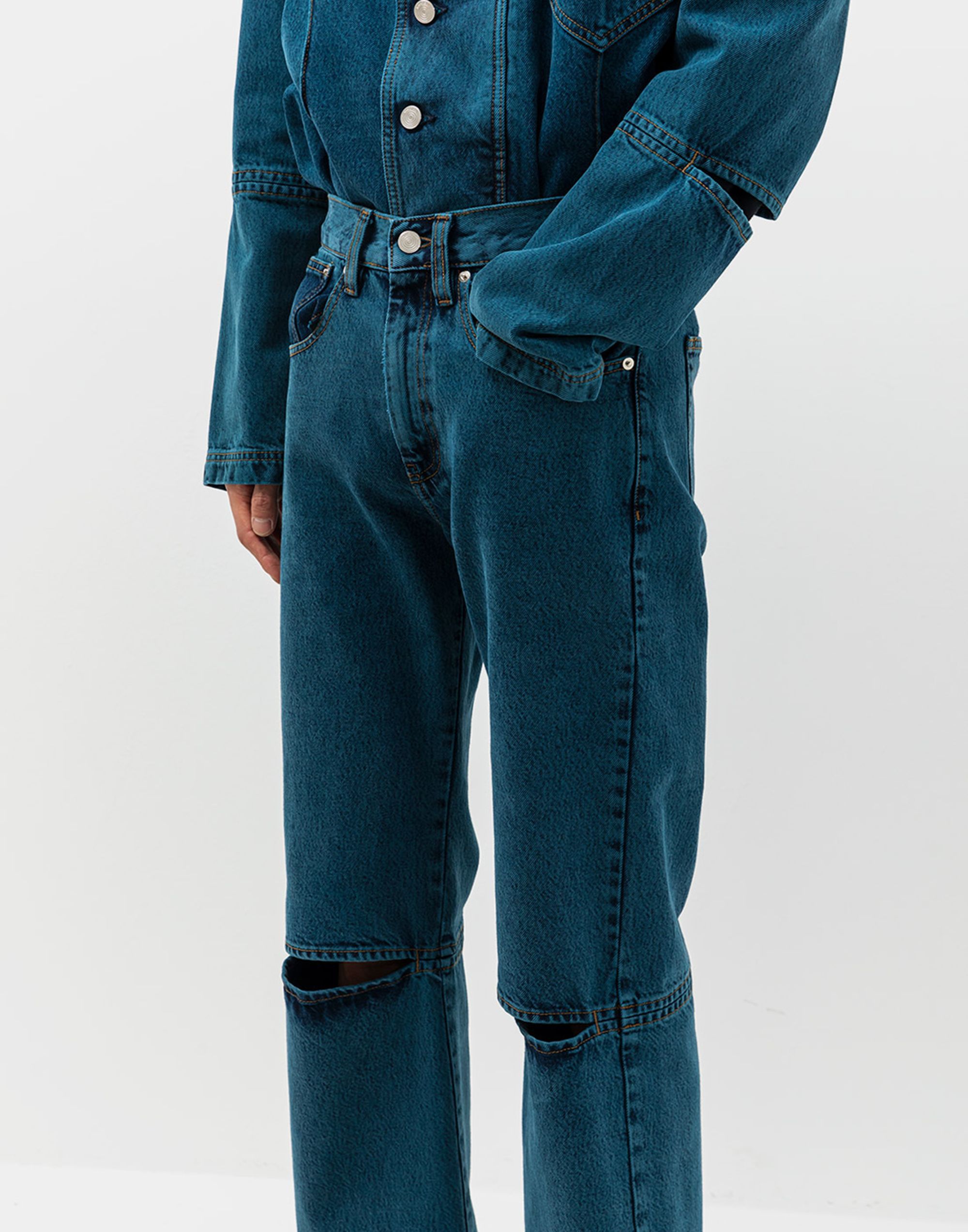 Namacheko NAMACHEKO ISIN Denim Jeans - Snow Wash Overdye | Grailed