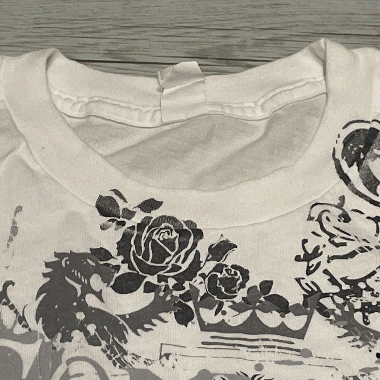 Affliction × Ed Hardy × Tapout Rare Wings Cross Tee Y2K Affliction Style Size US S / EU 44-46 / 1 - 3 Thumbnail