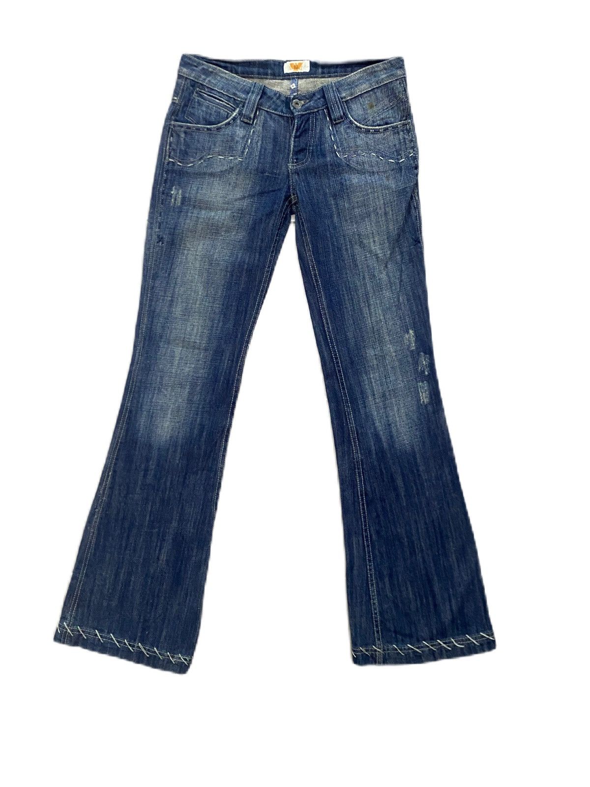 Antik Denim × If Six Was Nine Flare Jeans Antik Denim Low Rise Boot Cut 3🟦8 Size US 27 - 1 Thumbnail
