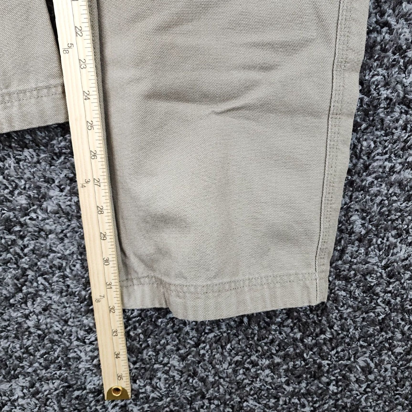 Vintage Duluth Trading Co. Mens Heavy Duty Canvas Cargo Pants Beige Size 40x32 Size US 40 / EU 56 - 5 Thumbnail