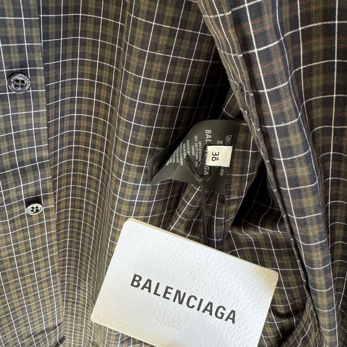 Balenciaga Balenciaga +33 Phone Shirt Size US L / EU 52-54 / 3 - 10 Thumbnail