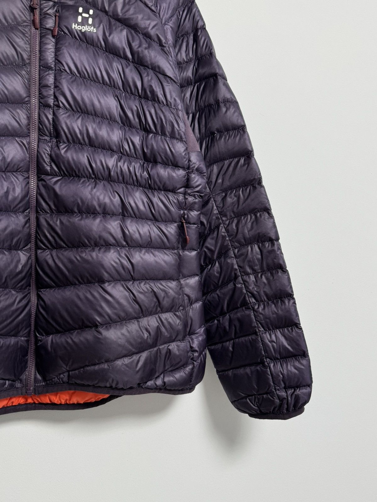 Haglofs Haglofs Womens Outdoor Hiking Nylon Down Puffer Jacket Size L / US 10 / IT 46 - 3 Thumbnail