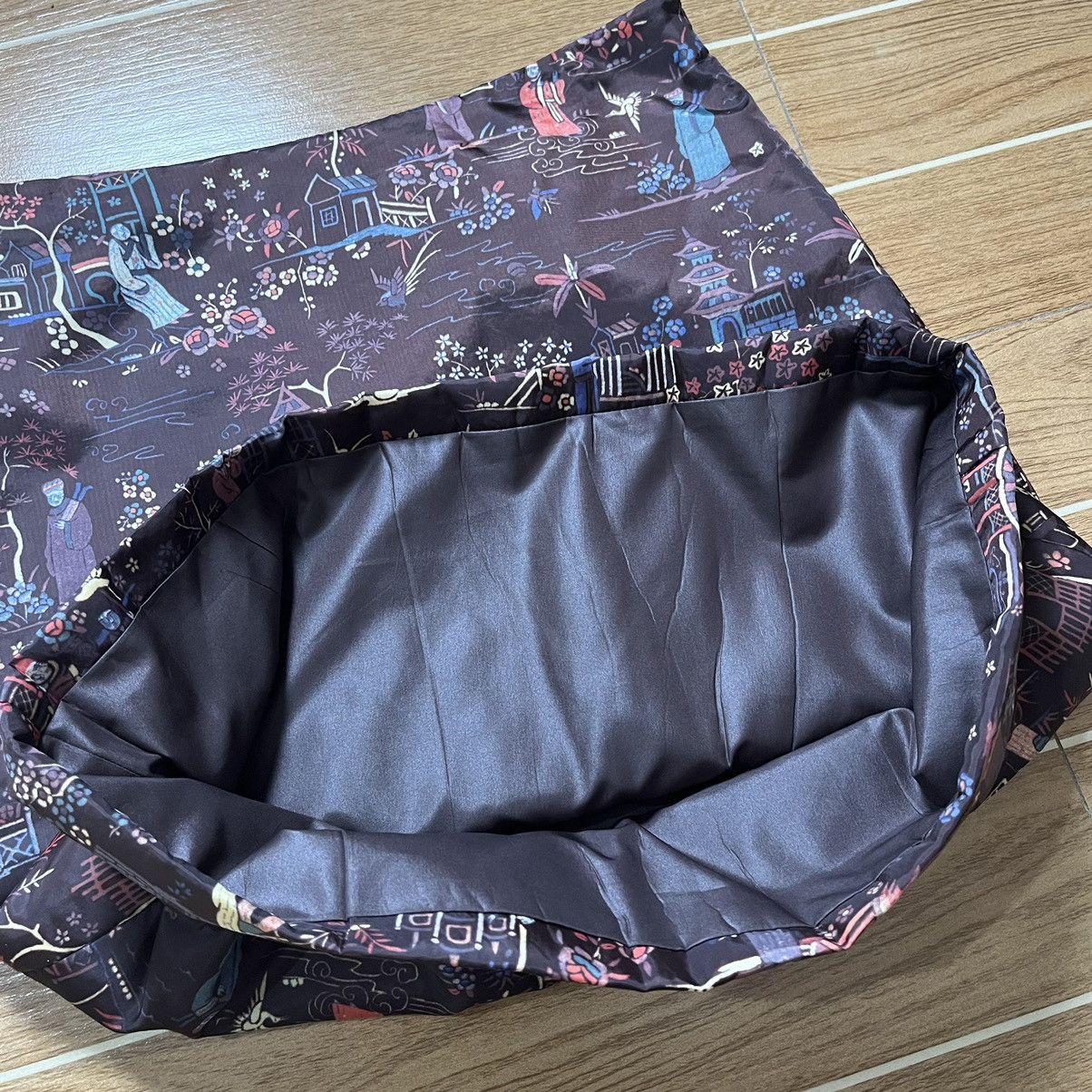 Vivienne Tam Vintage Vivienne Tam Chinese Ethnic Printed Skirt Size 31" - 6 Thumbnail