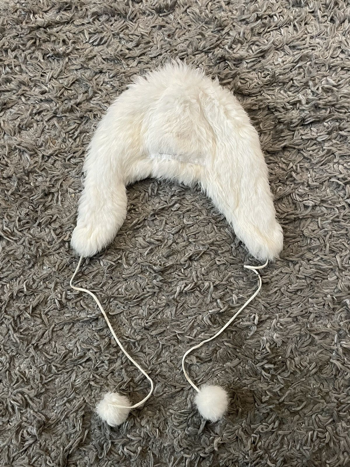 Japanese Brand *SOLD* Alice Auaa White Rabbit Fur Hat | Grailed