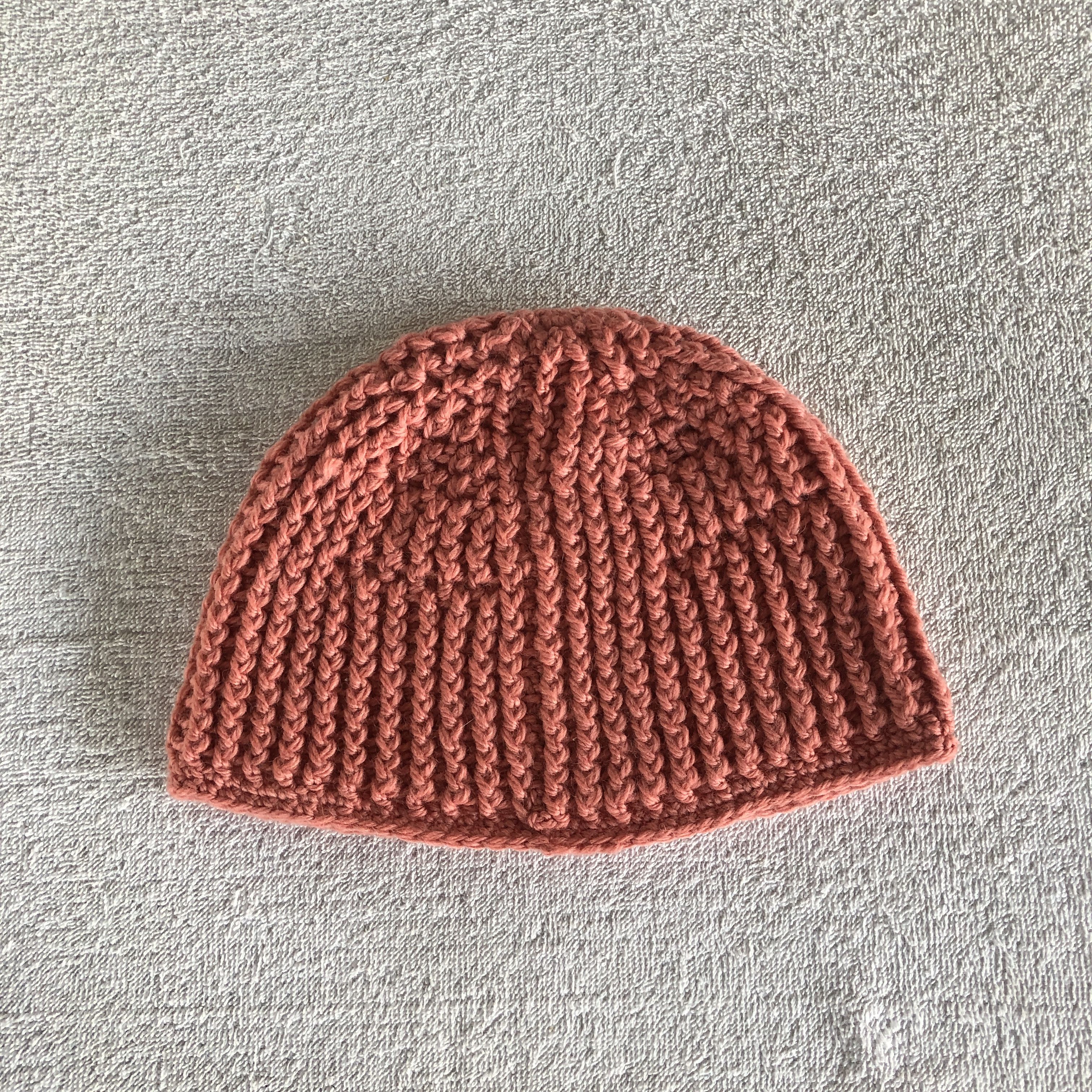 Japanese Brand Vintage 90s Cable Knit Beanie Slouchy Crochet Snow Caps Hats Size ONE SIZE - 5 Thumbnail