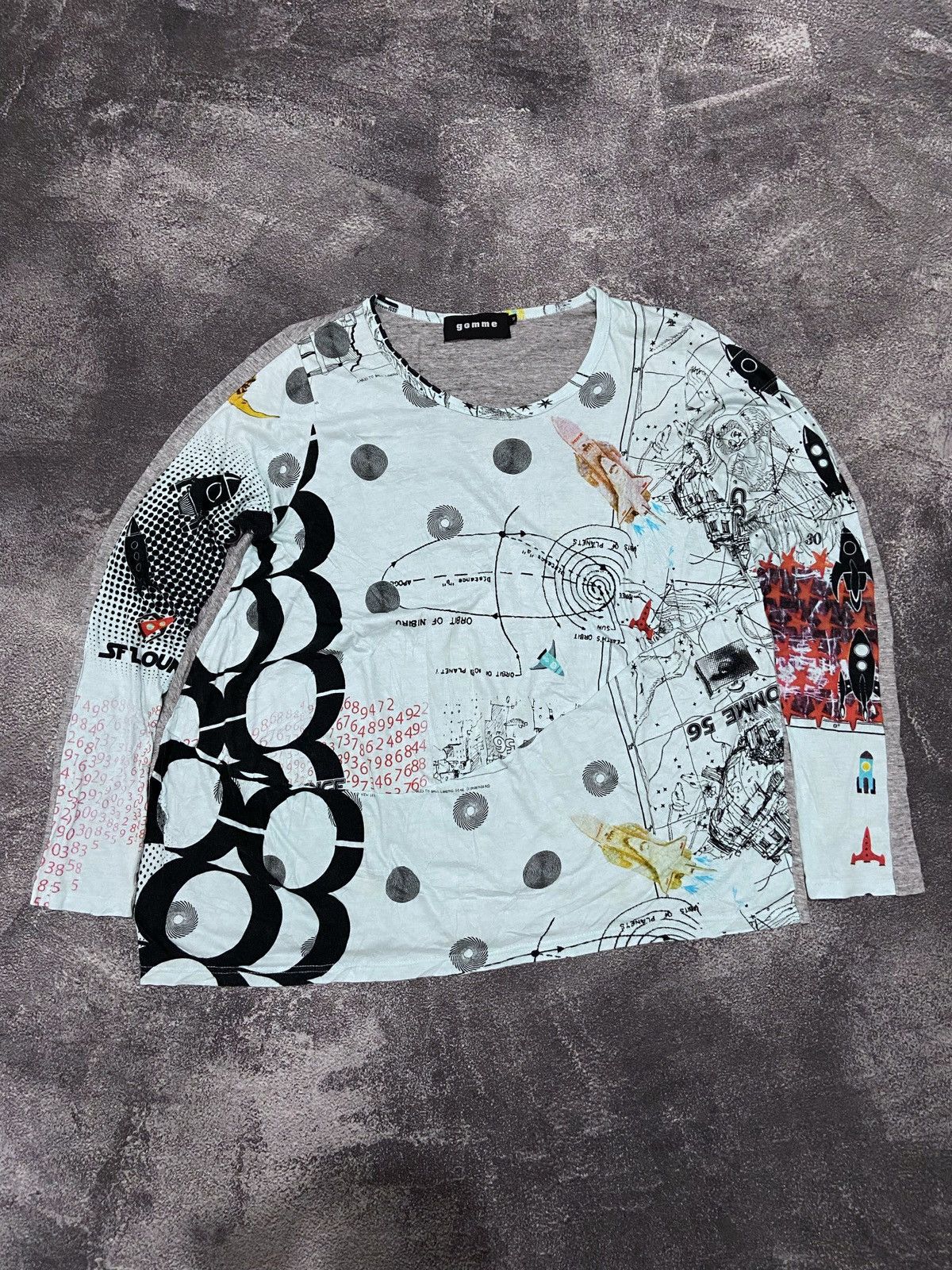 Yohji Yamamoto Vintage Long Sleeve Gomme ART Size M / US 6-8 / IT 42-44 - 1 Thumbnail