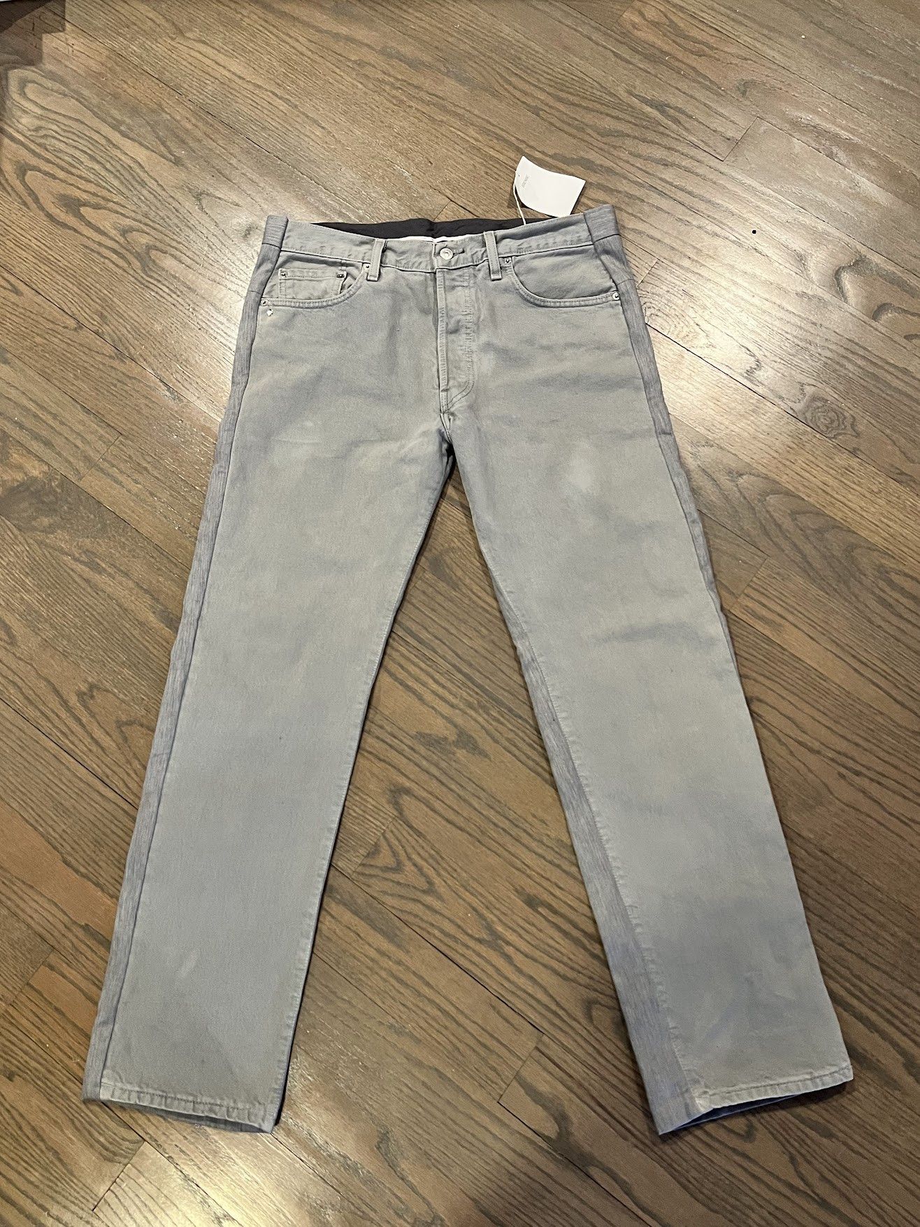グレー　bless u denim half pants Bless Bless Gray Denim Trouser Hybrid Pant NWT | Grailed