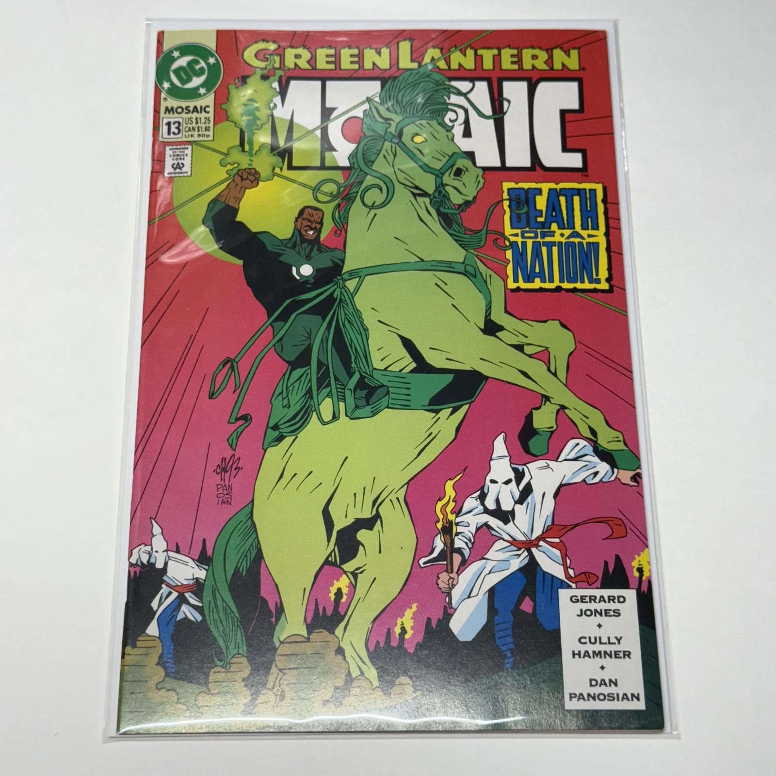 DC Comics VTG DC Green Lantern Mosaic #13 JUN 1993 Death of a Nation! Size ONE SIZE - 10 Thumbnail