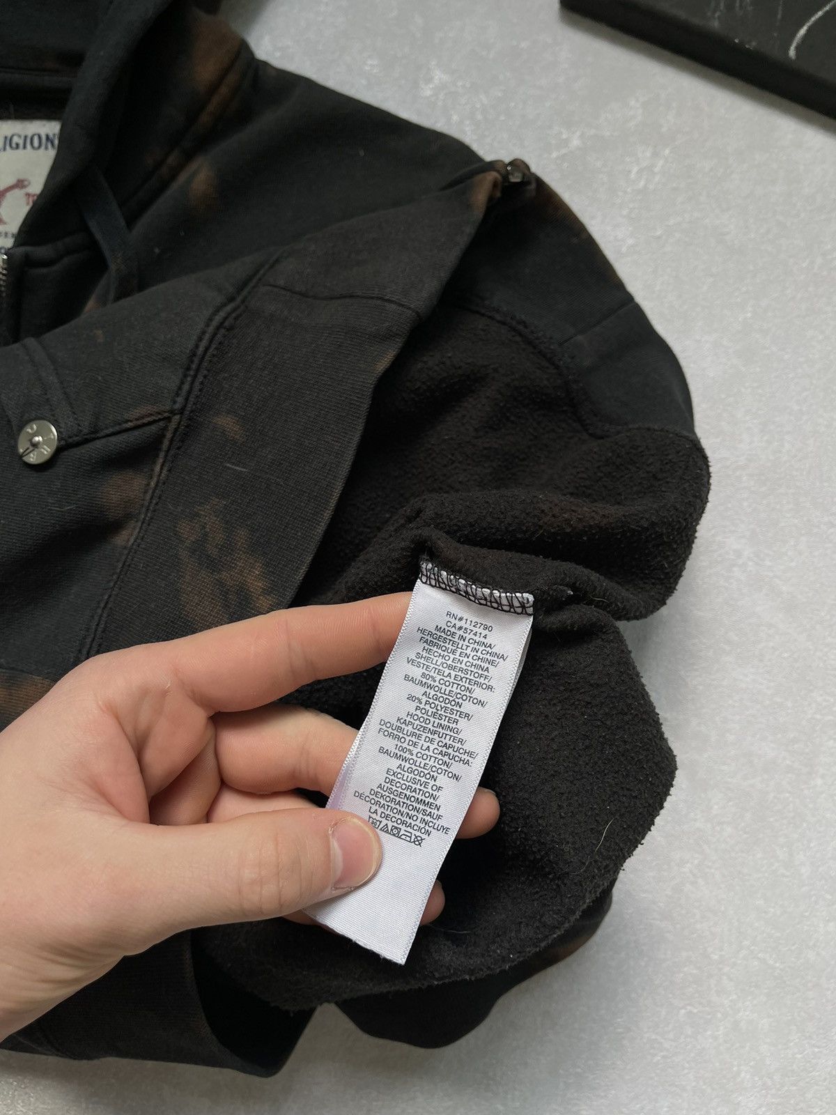 True Religion × Vintage Vintage True Religion Zip Up Big Logo Size US S / EU 44-46 / 1 - 15 Thumbnail