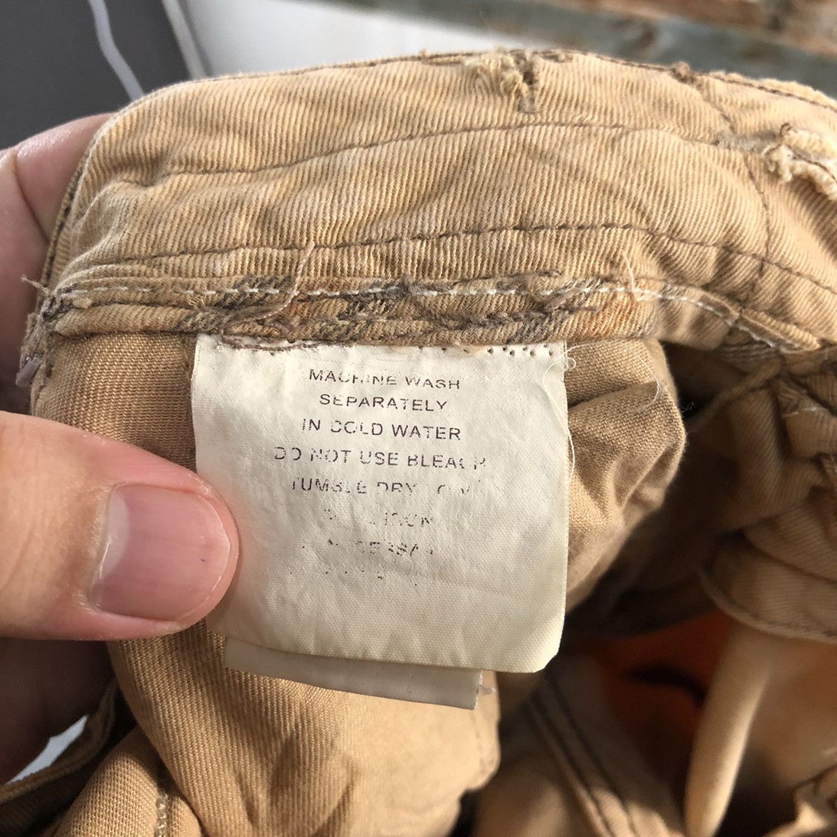 Japanese Brand DL Flash Report Brown Cargo Multipocket Pants #C117 Size US 30 / EU 46 - 18 Thumbnail
