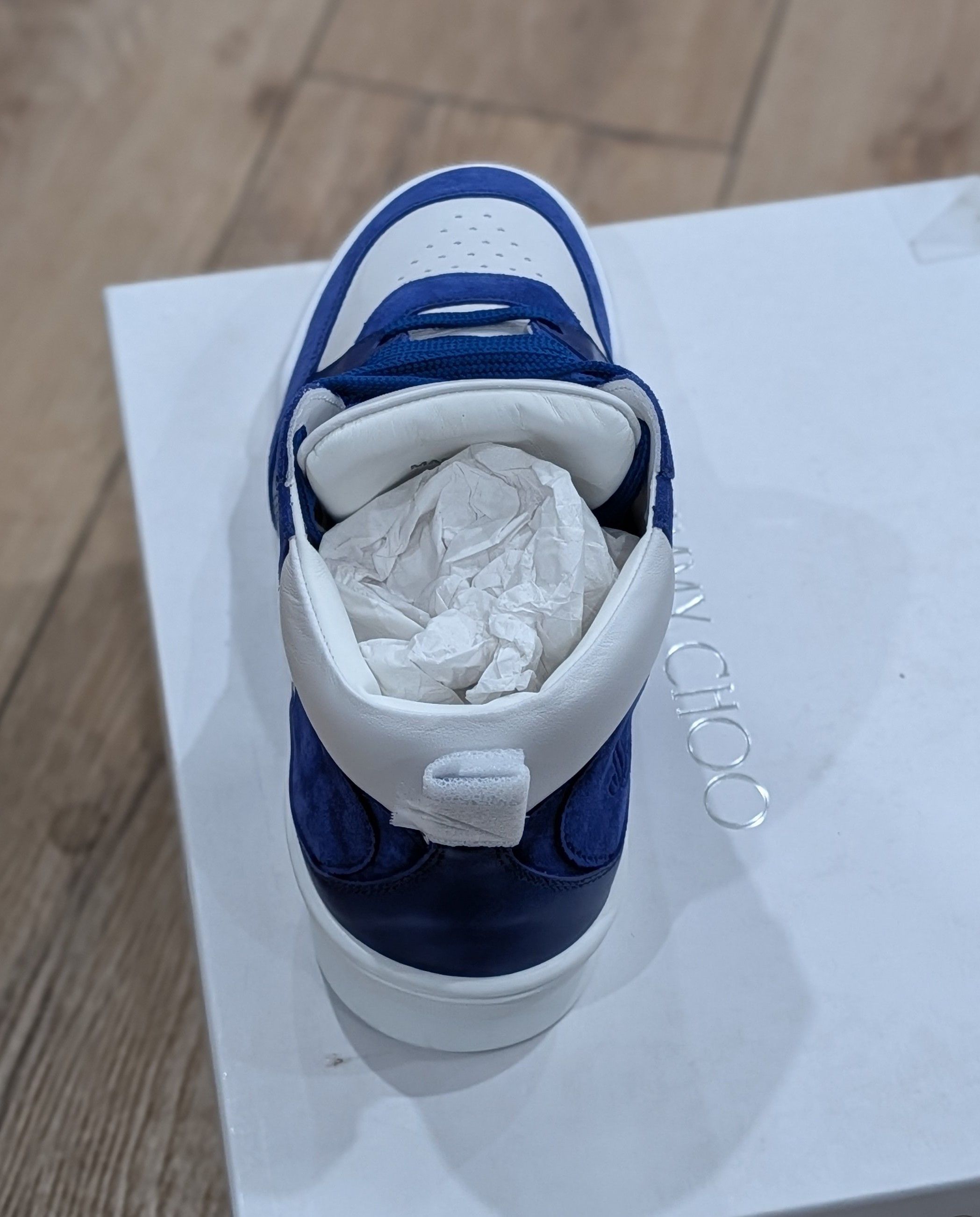 Jimmy Choo Jimmy Choo "Rob" Colorblock Leather Sneakers 41.5 US 8.5 Size US 8.5 / EU 41-42 - 6 Thumbnail
