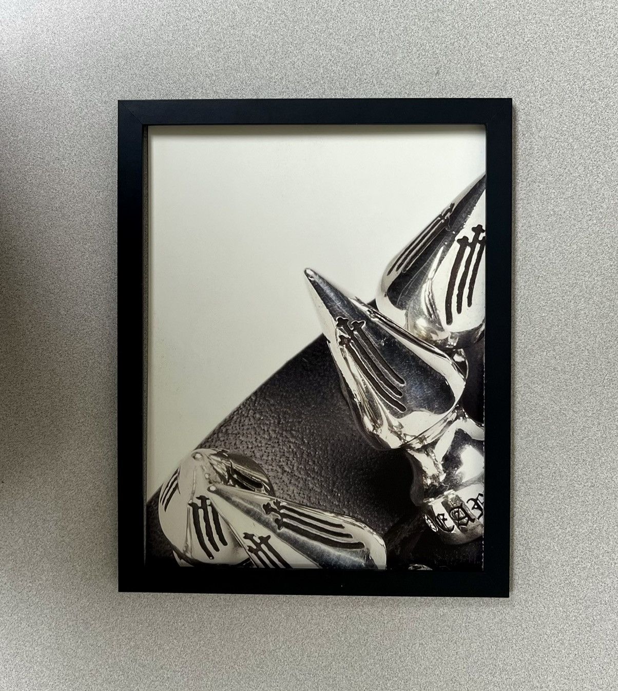 Chrome Hearts Chrome Hearts silver Studs 9x11 Framed poster Size ONE SIZE - 1 Thumbnail