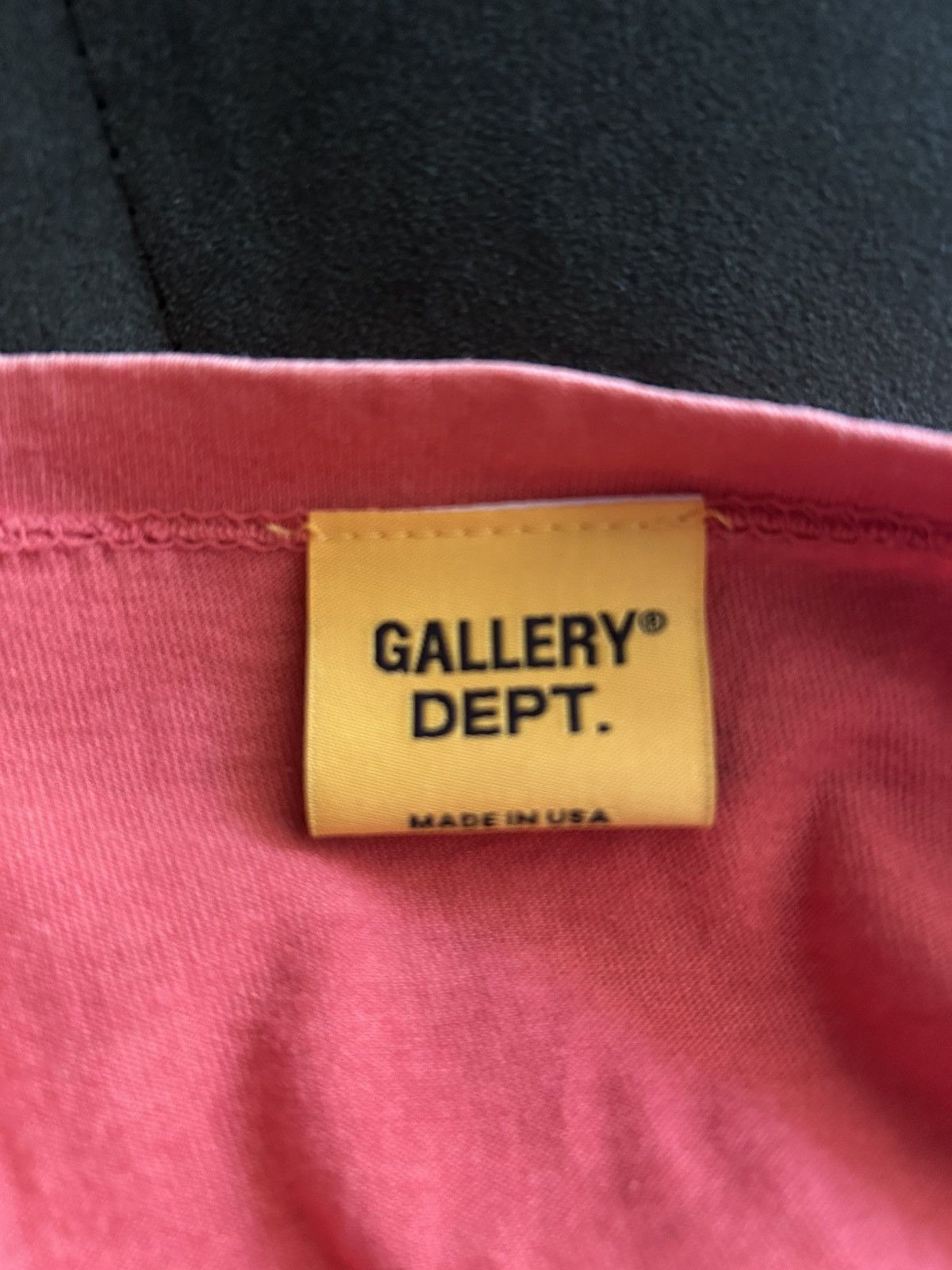Gallery Dept. Gallery Dept. Salmon Paint Tee - Perfect Condition Size US XL / EU 56 / 4 - 7 Thumbnail