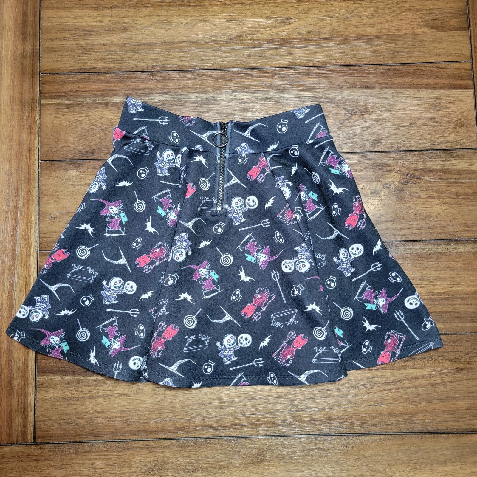 Disney Disney NBC Pleated Mini Skirt Lock, Shock & Barrel - Size XS Size 26" / US 2 / IT 38 - 1 Thumbnail
