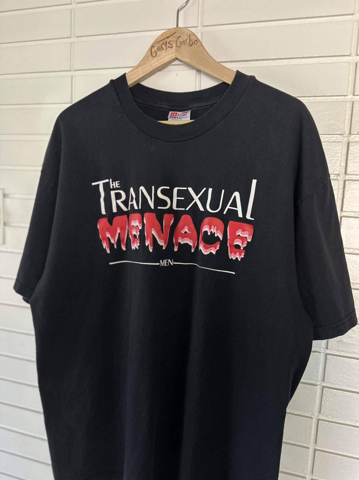 Hanes × Vintage Vintage Rare The Transexual Menace LGBTQ T-Shirt XL Hanes Size US XL / EU 56 / 4 - 2 Thumbnail