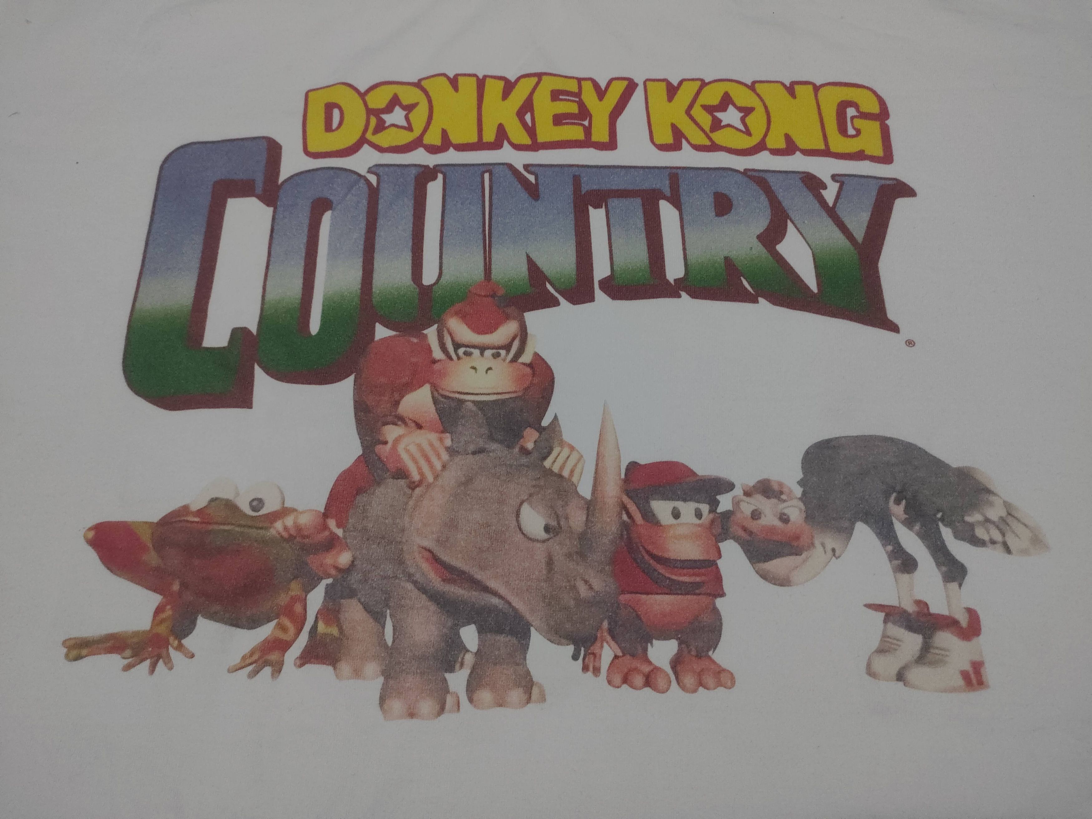 Anime × Vintage Vintage Nitendo 64 Donkey Kong Computer Games Tee Size US L / EU 52-54 / 3 - 3 Thumbnail
