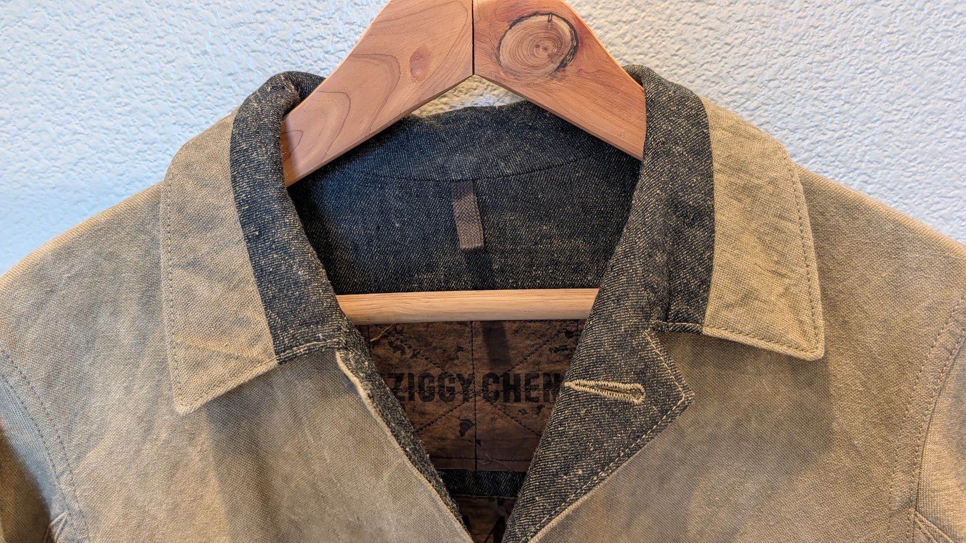 Ziggy Chen Classic Khaki Jacket Size 44 Size US S / EU 44-46 / 1 - 2 Thumbnail