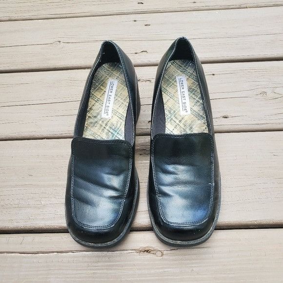 Vintage Vintage 90s y2k Bratz Black Vegan Leather Platform Oxfords Size US 8 / IT 38 - 4 Thumbnail