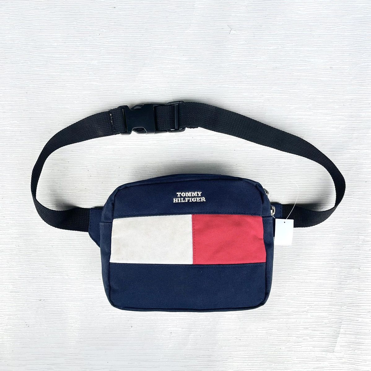 Tommy Hilfiger × Vintage Tommy Hilfiger Small Logo Blue Crossbody Size ONE SIZE - 3 Thumbnail
