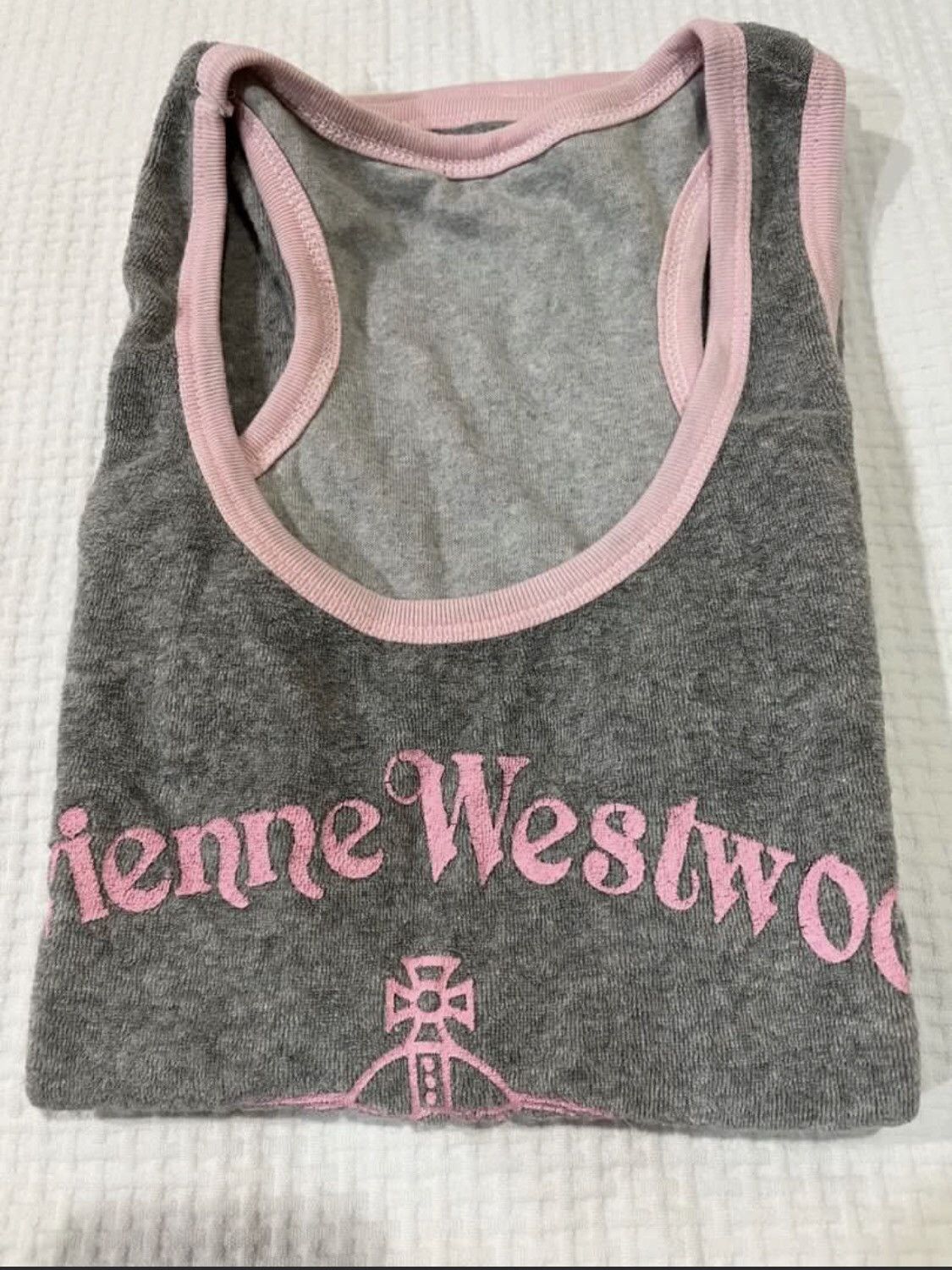Japanese Brand Tank top vivienne logo missing tag Size M / US 6-8 / IT 42-44 - 5 Thumbnail