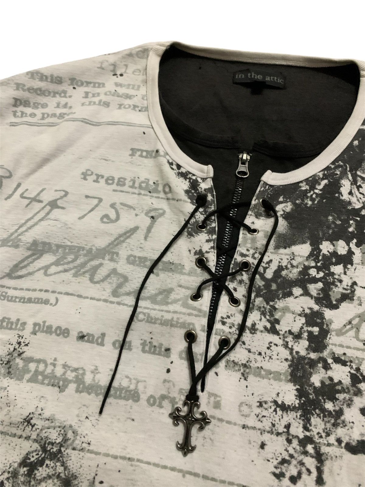 In The Attic 💥Final Drop💥Vtg Japanese In The Attic Art Shirt Size US XXL / EU 58 / 5 - 5 Thumbnail