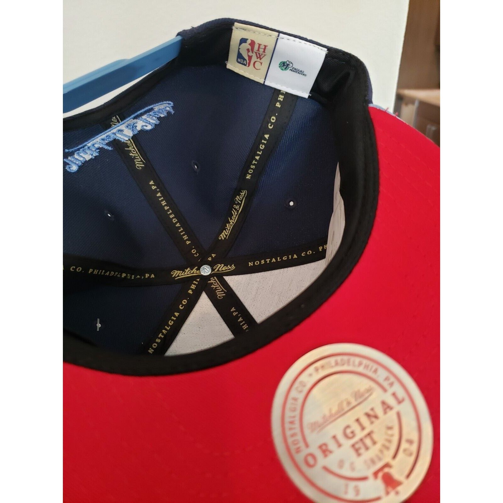 Mitchell & Ness Dallas Mavericks Hat Reload 3 Snapback Blue Mitchell & Ness Size ONE SIZE - 5 Thumbnail