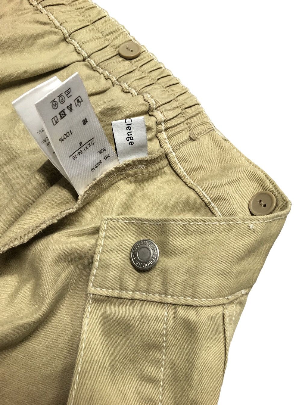 Designer × Hysteric Glamour × Japanese Brand Vintage Mélan Cleuge Skirt Button Up Size 28" / US 6 / IT 42 - 8 Thumbnail